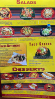 Los Toros menu