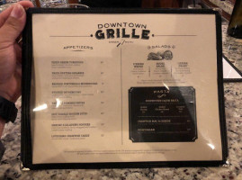 Downtown Grille menu