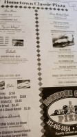 Hometown Classic Pizza menu