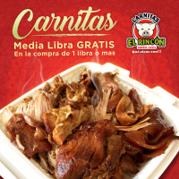 Carnitas El Rincón food