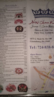 China King Greensburg menu