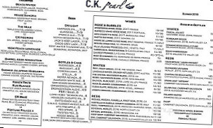Ck Pearl menu