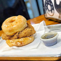 Lee's Fried Chicken Doughnuts food