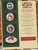 Open Hearth Grille menu