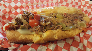 The Cheesesteak Grille food