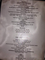 Shamrock menu