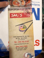 Saki Sushi And Grill food
