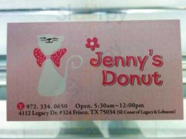 Jenny's Donuts inside