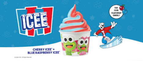 Sweetfrog Premium Frozen Yogurt inside