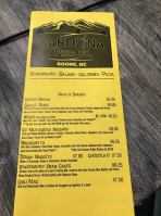 Carolina Pizza Co. Boone menu