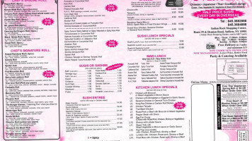 Overseas Asian Bistro menu