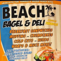 Beach Bagels Deli food