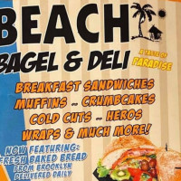 Beach Bagels Deli food