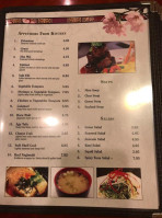 Tokyo Sushi Richmond menu