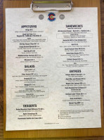Colorado Plus 49 Cidery Pub menu