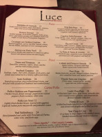 Luce menu
