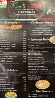 Nino's Pizza menu