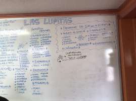 Las Lupitas Mexican menu