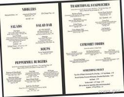 Pepper Mill menu