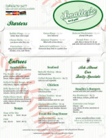 Smalley's And Grill menu