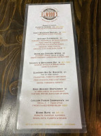 Elwood's Hatchet House menu