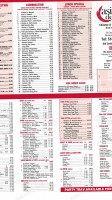 Asian Delight menu