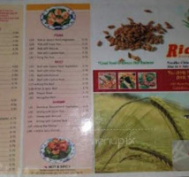 Rice Noodles menu