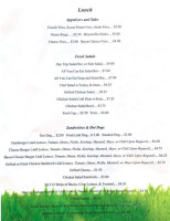 Lane Tree Grill menu