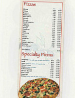 Olympic Pizza menu