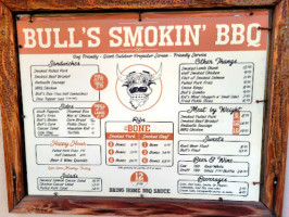 Bull's Smokin' Bbq food