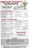 Swamp Daddy's Bbq Ribs Gator menu