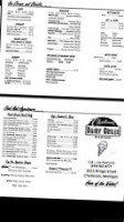 Dairy Grille menu
