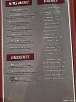 The Roost menu