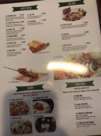 Thai Garden Cuisine menu