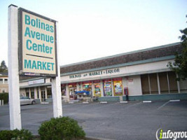 Bolinas Ave Market Liquor outside