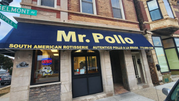 Mr Pollo outside