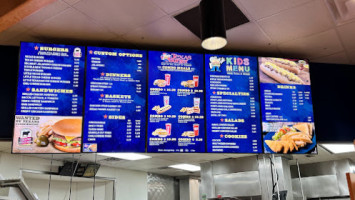 Texas Burger menu