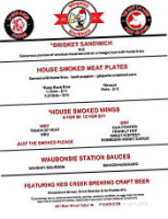 Waubonsie Station menu