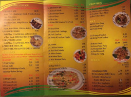 Kings Bbq Chinese menu