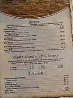 Happy Daze Hideaway menu