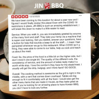 Jin Bbq menu
