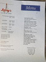 Larrys Landing Food Truck menu