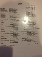 Chandler's Burger Bistro menu