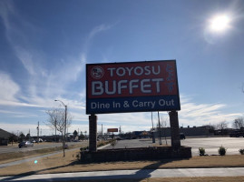 Toyosu Buffet All You Can Eat Japanese, Mongolian, Chinese American Cuisine outside