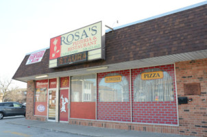 Rosa's Pizza Italian outside