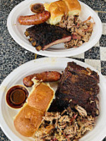 Knights Smokehouse Barbeque food
