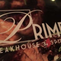 Prime Steakhouse food