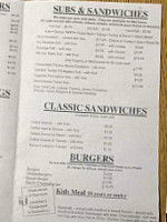 Jonathan's Pizza Italian Cuisine menu