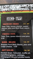 Tacos del Gnar menu
