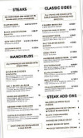 Oak Barrel menu